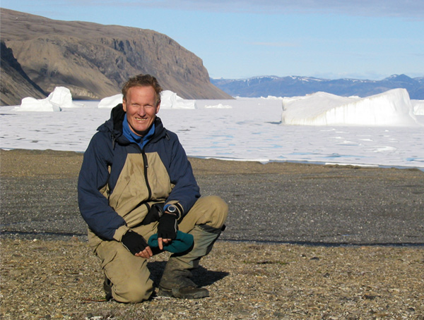 Martin Jackson in Antarctica