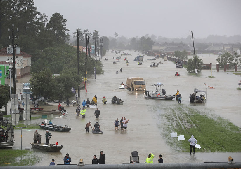 Hurrican Harvey devastation