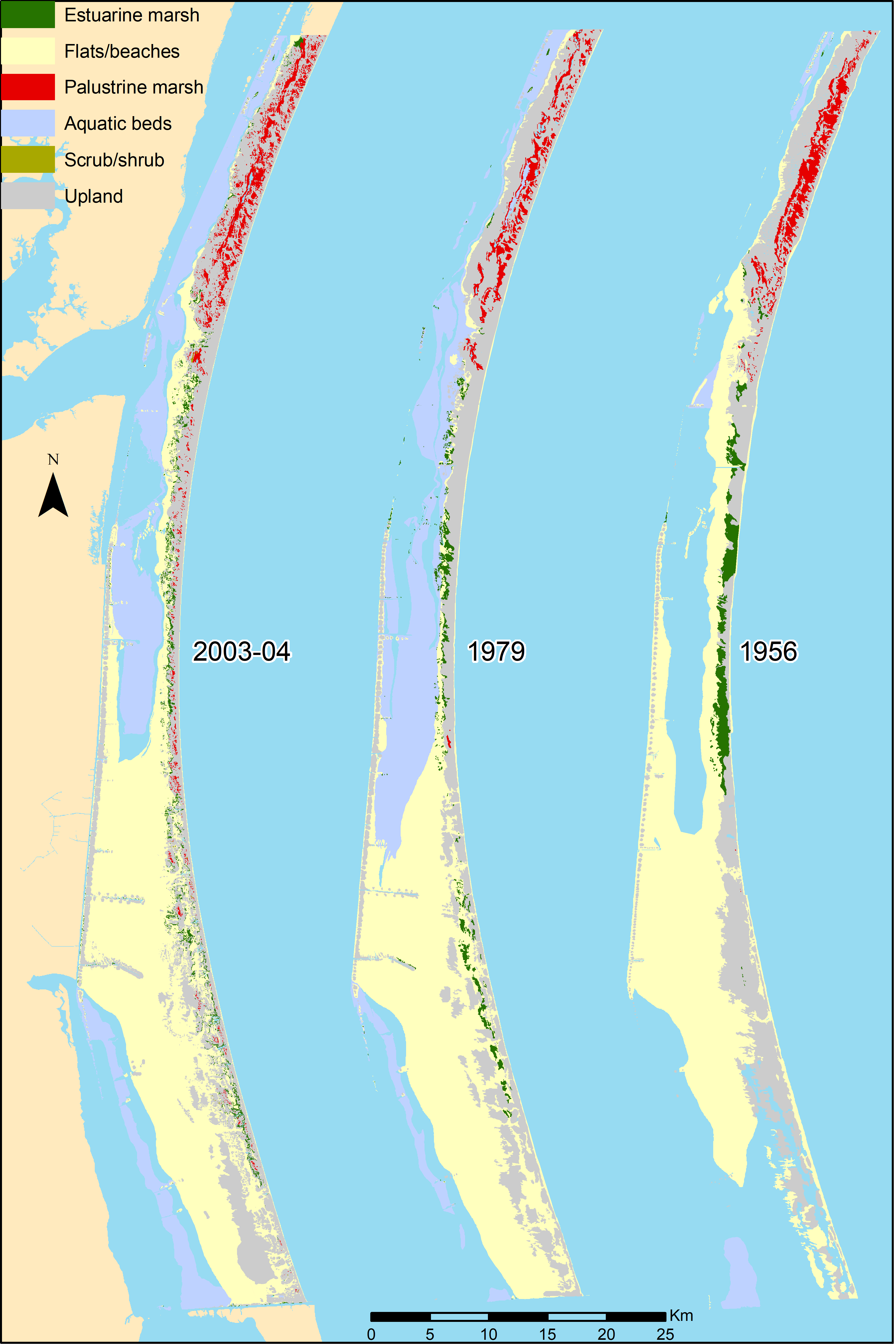 Figure 1. Matagorda Bay Trends