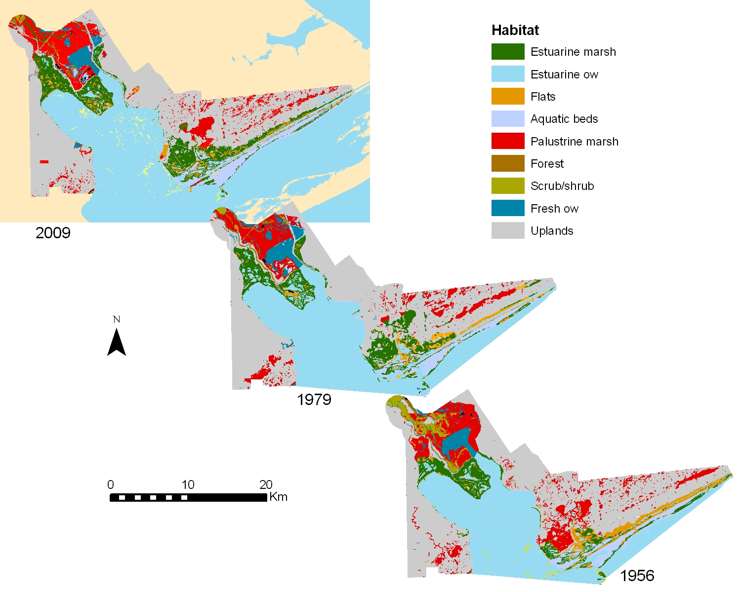 Figure 3. San Antonio Bay Trends