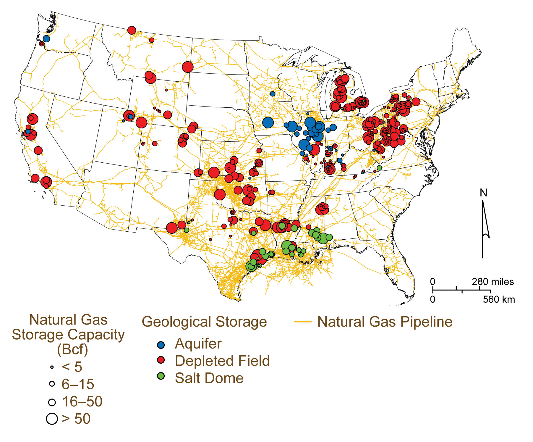 Map of US