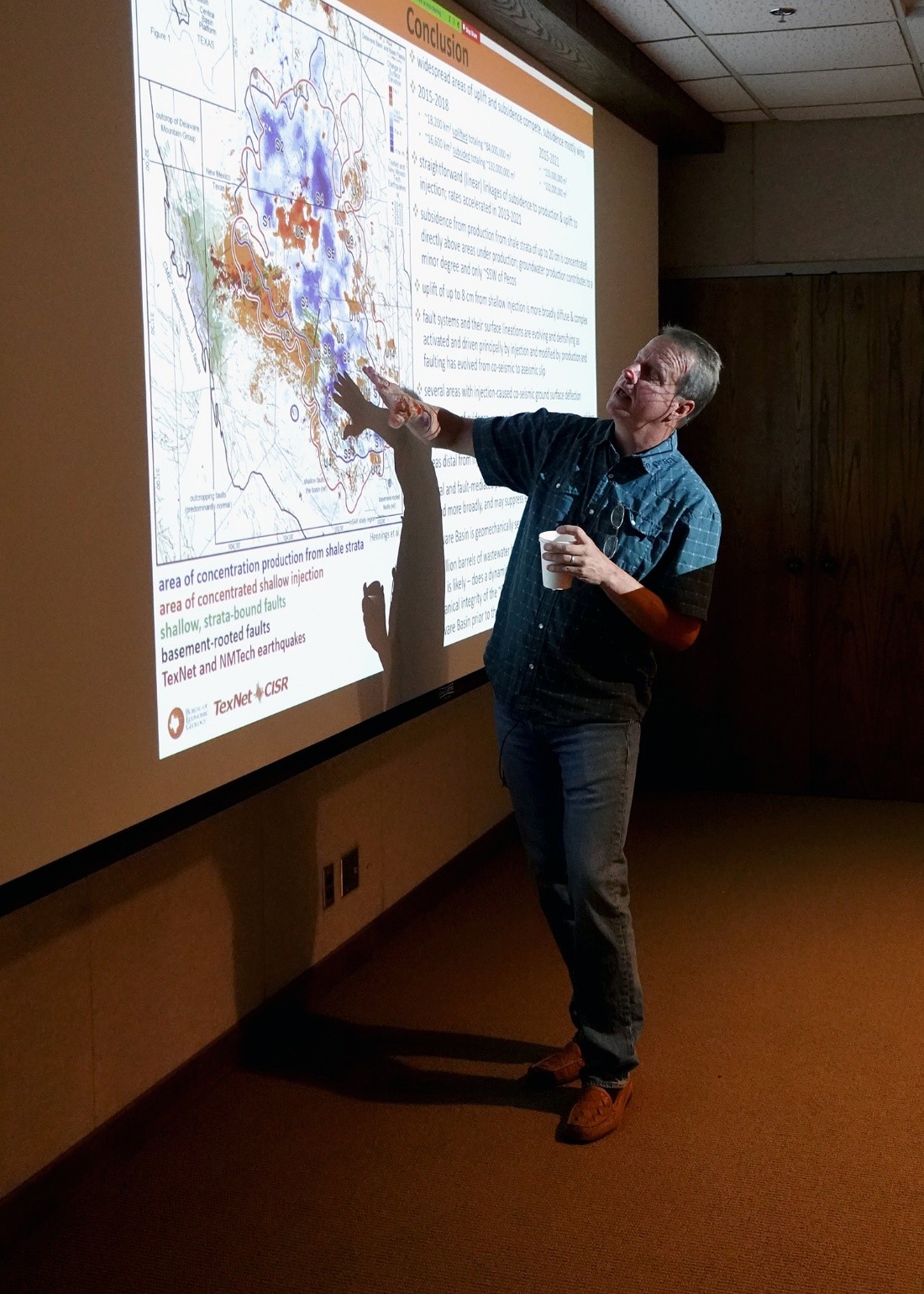 Person presenting a nanotalk