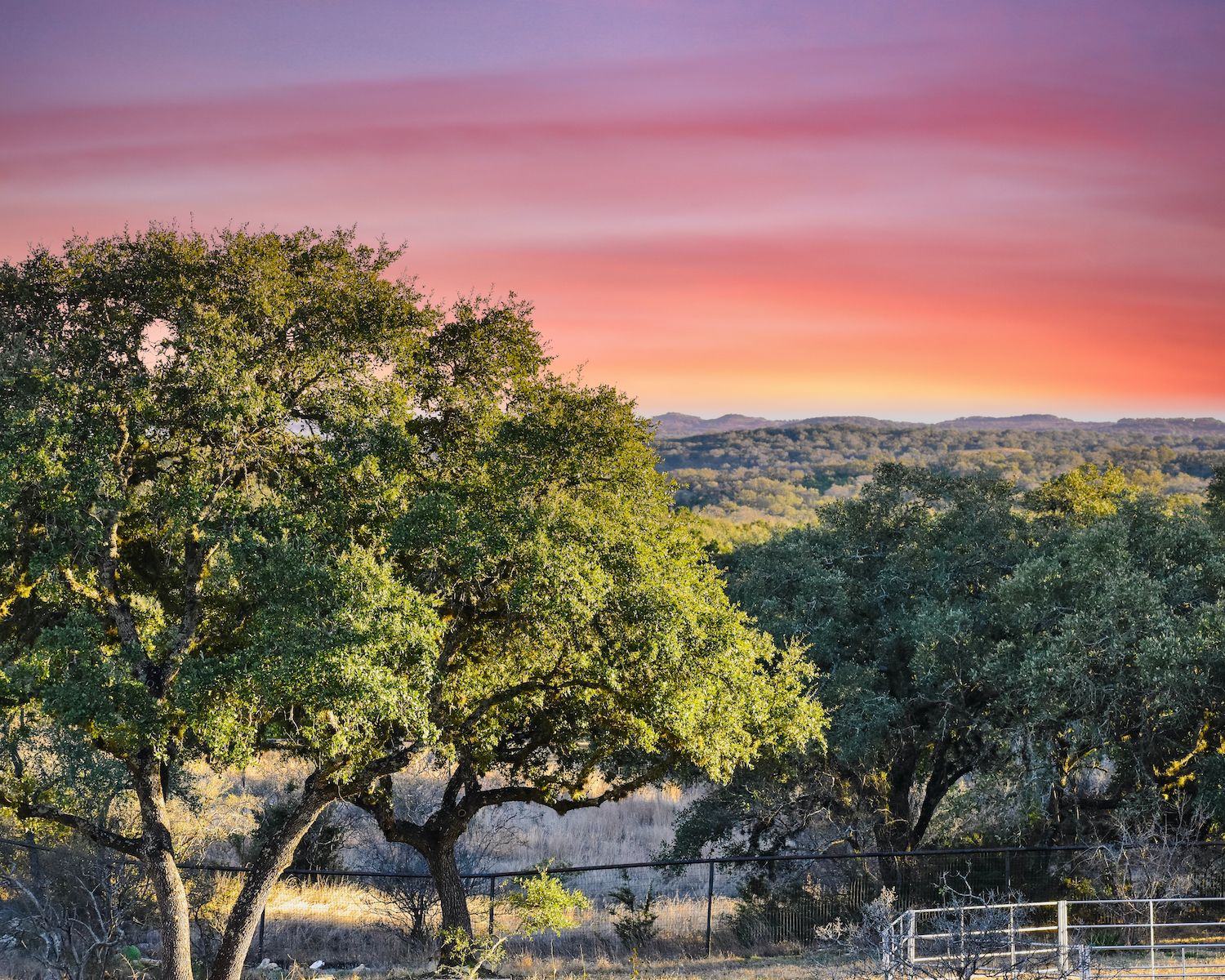 Landscape of Boerne area