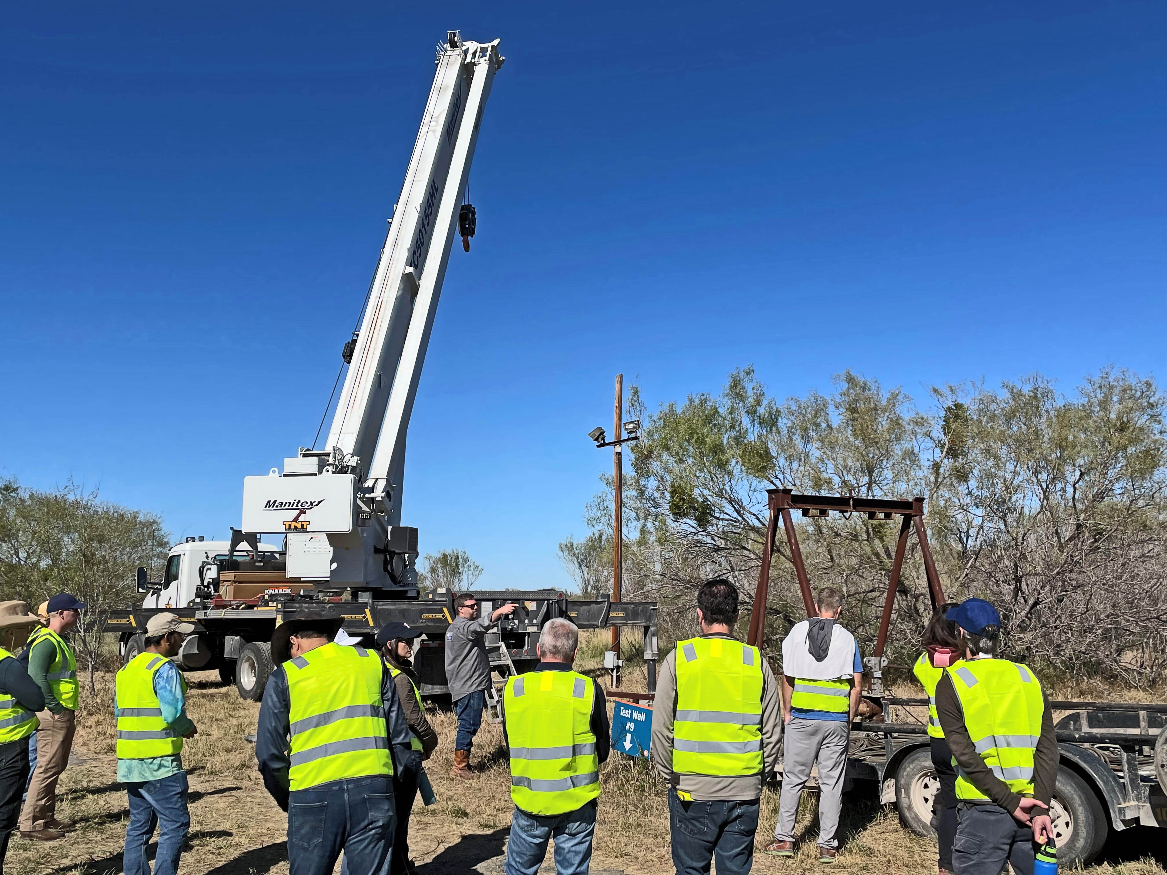 Working at the Devine Test Site