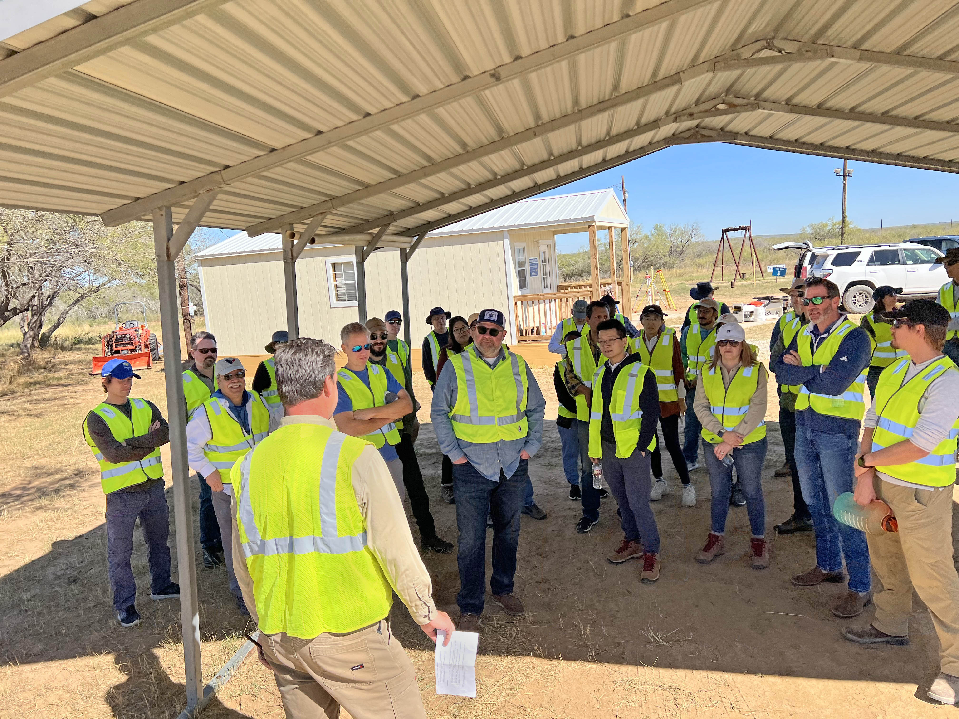 Working at the Devine Test Site