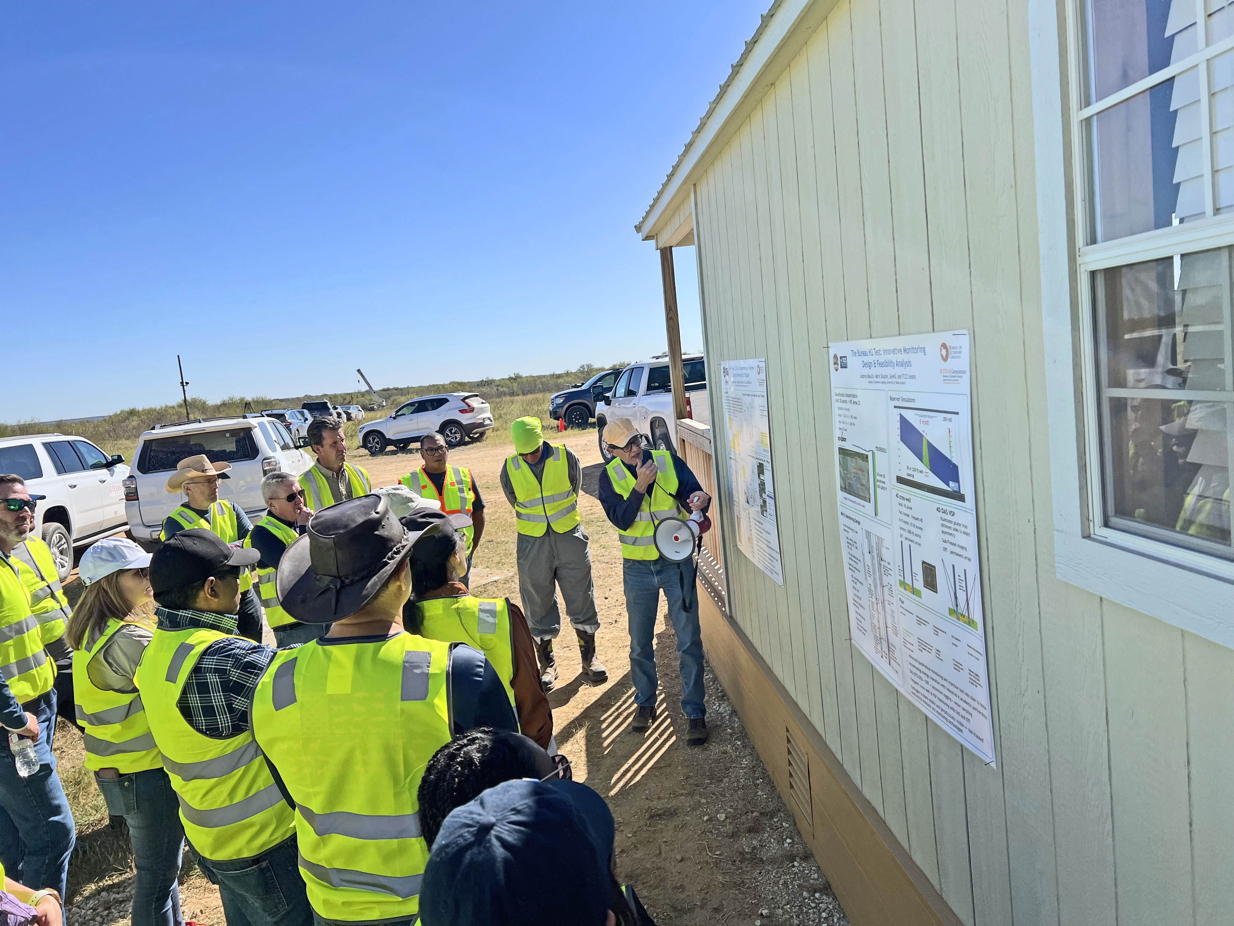 Working at the Devine Test Site