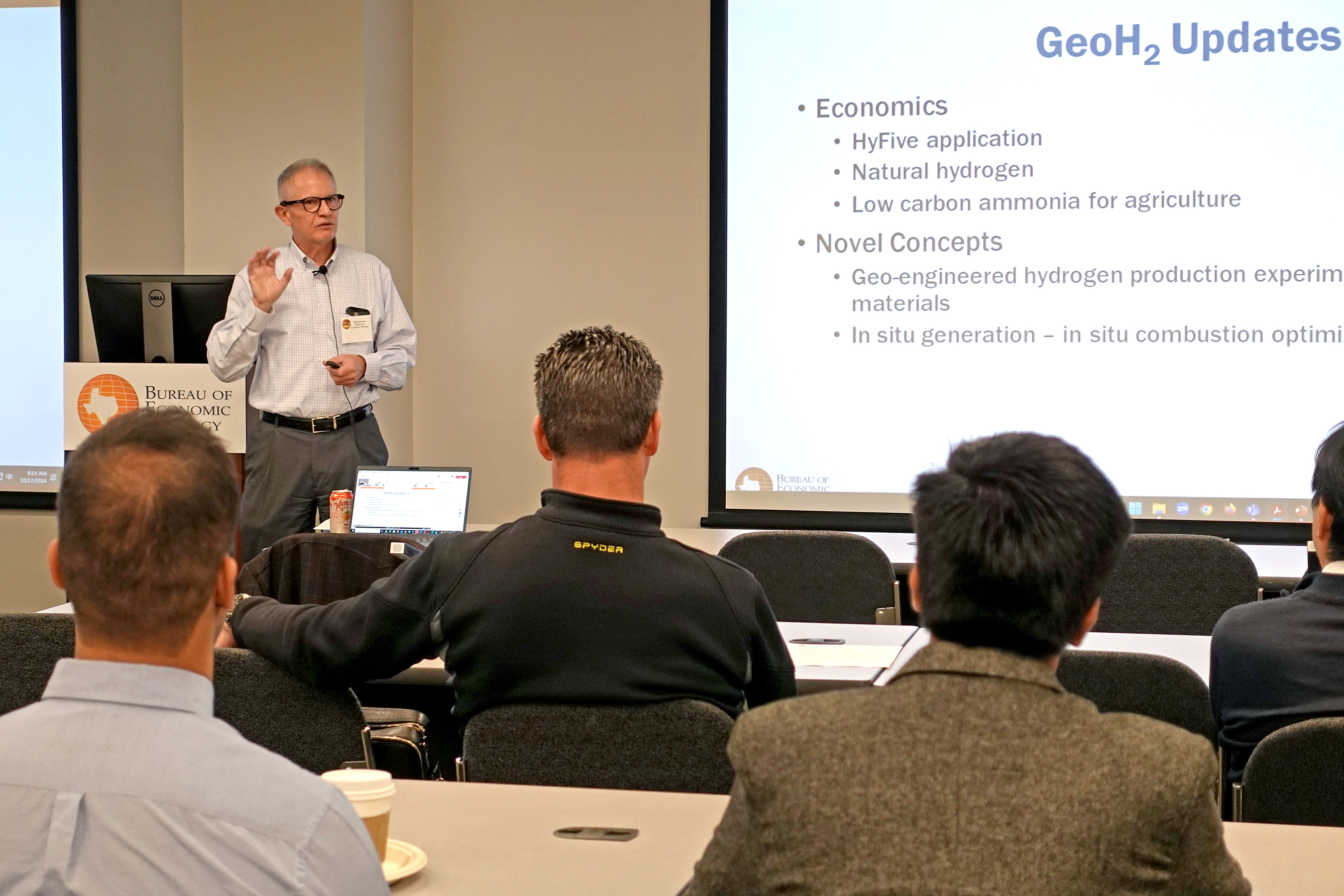 GeoH2 meeting presenter