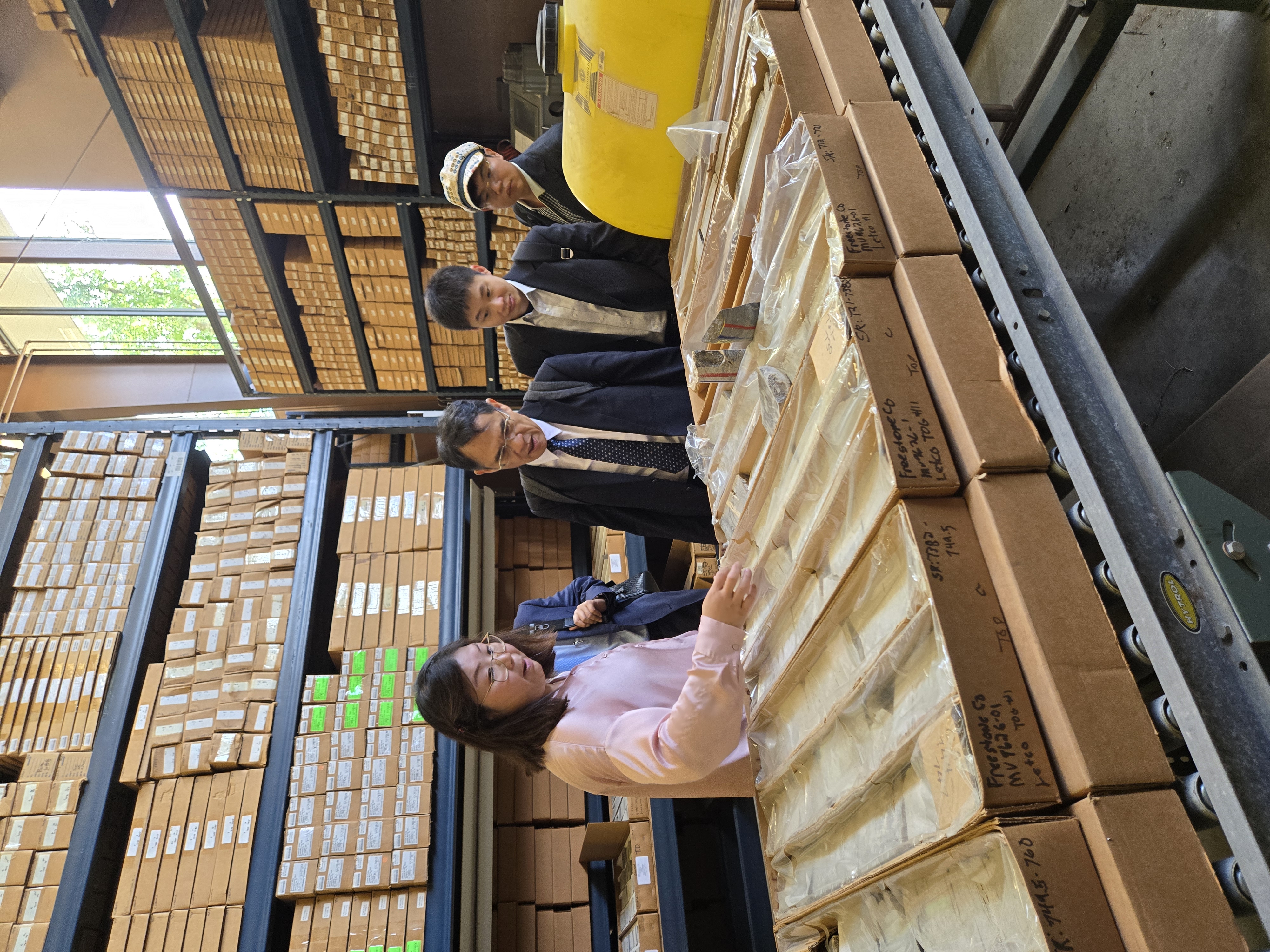 Taiwan visitors with Lucy Ko