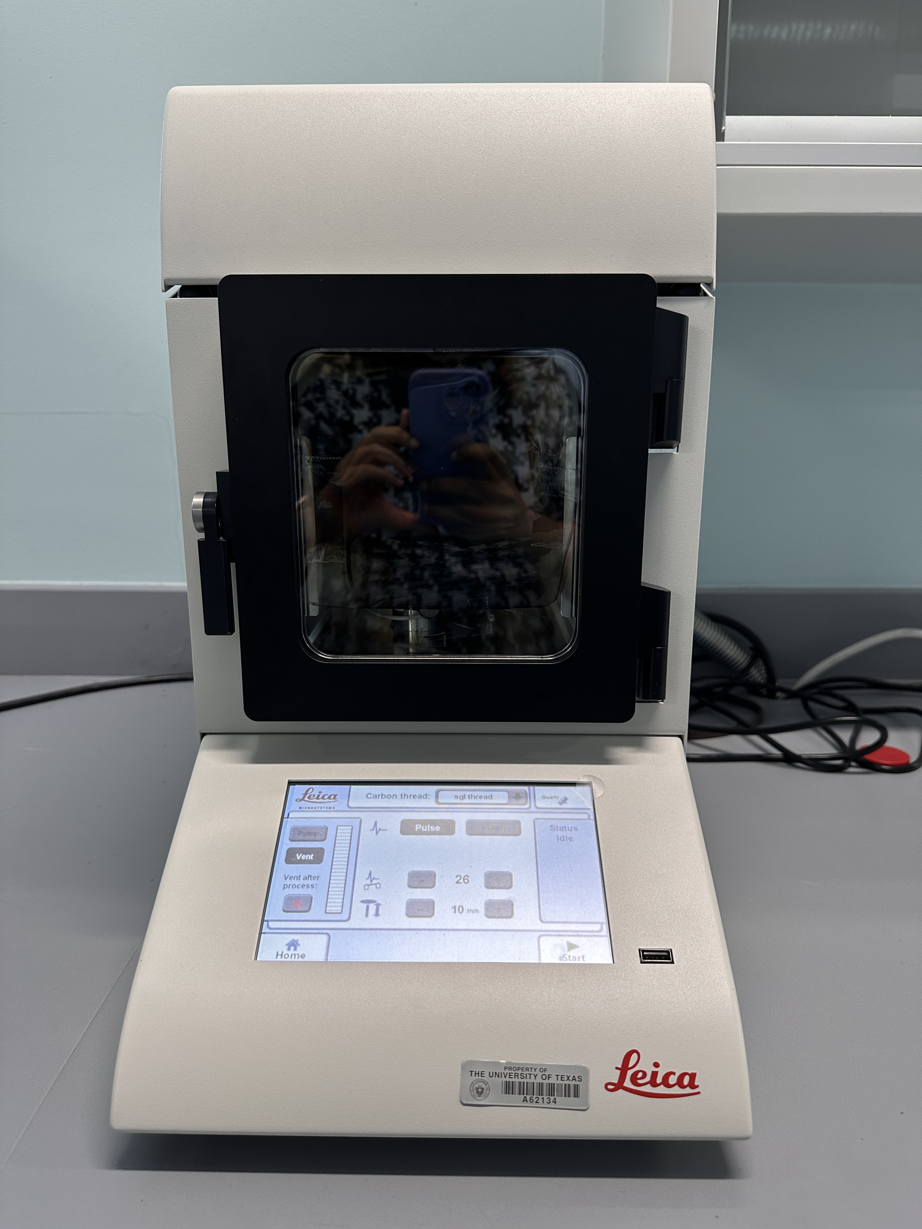 Iridium coater