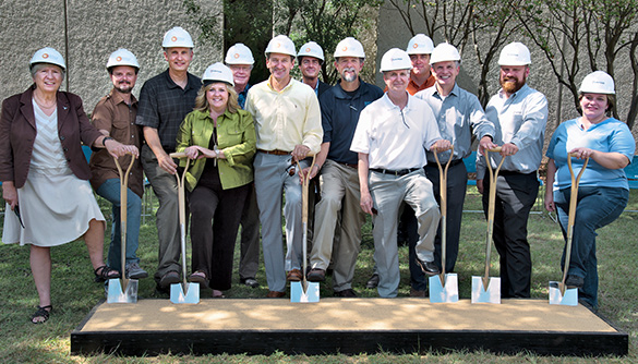 core research building groundbreaking