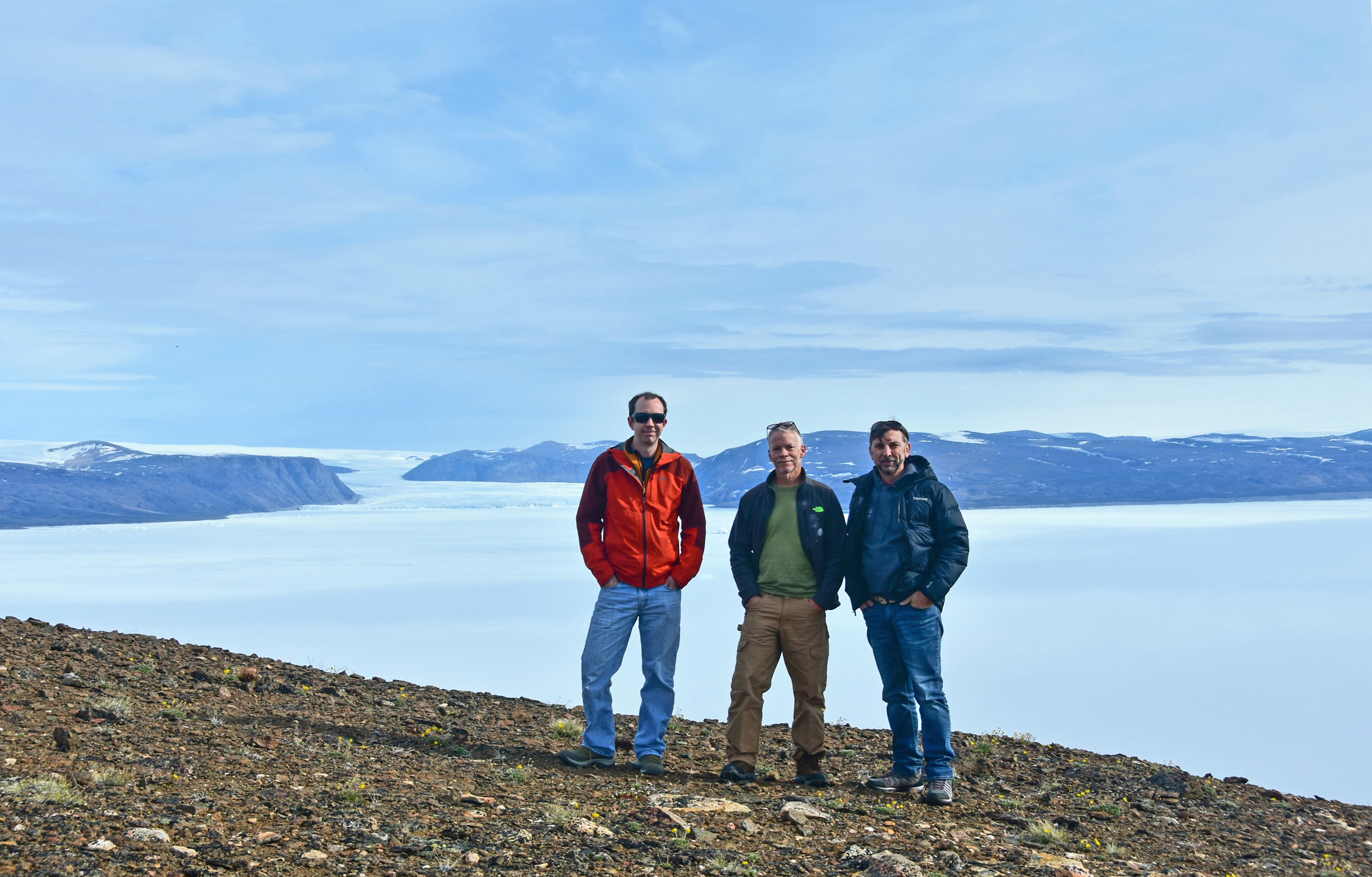 Researchers in the field