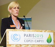 Katherine Romanak at COP21
