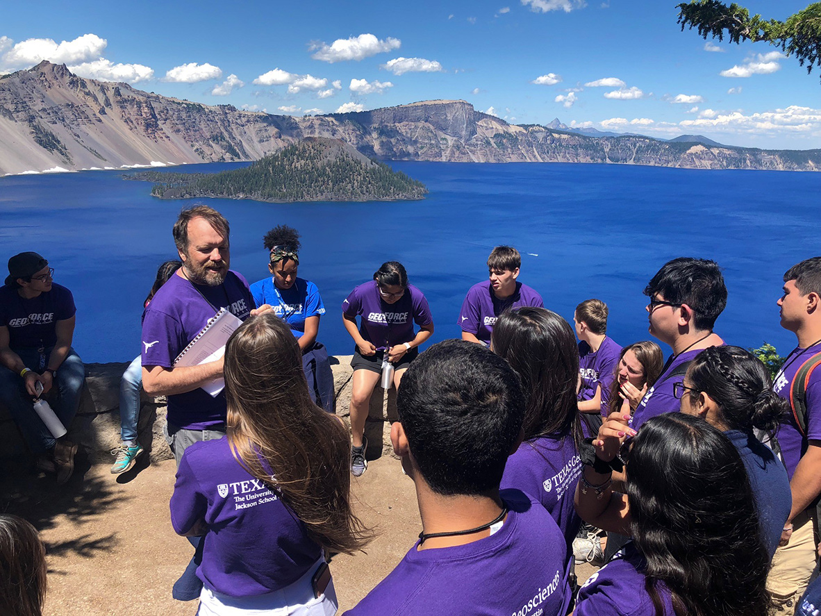 Jeffrey Paine at Crater Lake