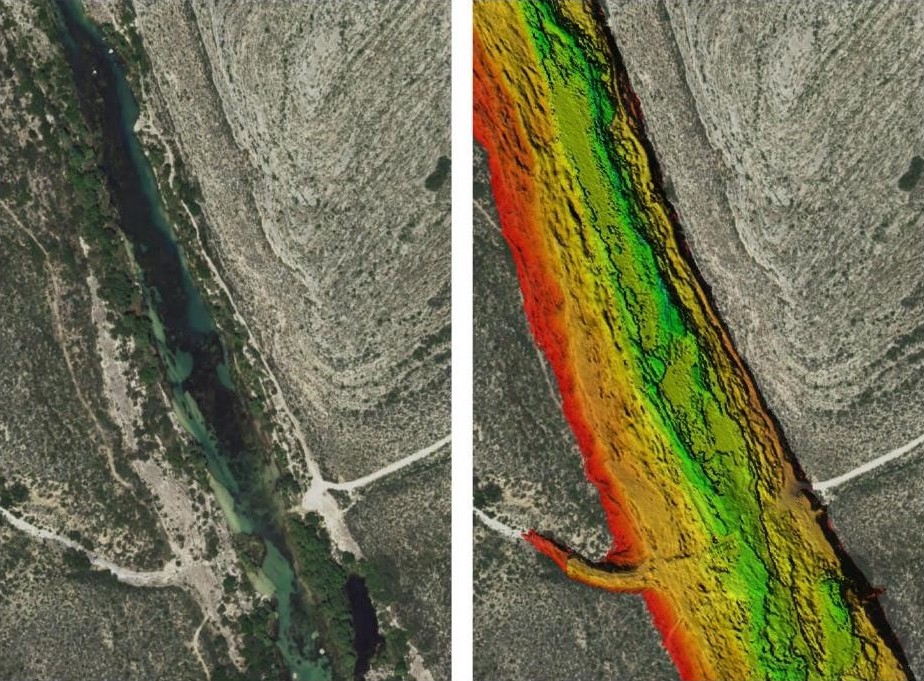 Devil's River lidar