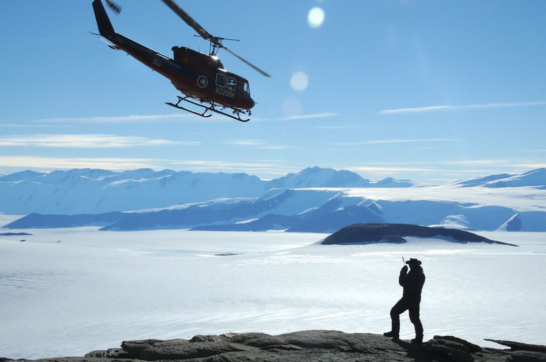 Antarctica research site