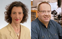 Ursula Hammes and Rob Reed