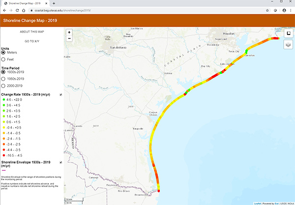 The Texas Shoreline Change Project