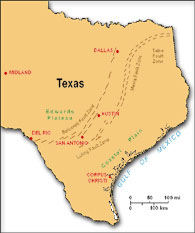 texas map