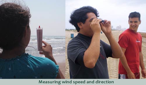 Determining wind speed