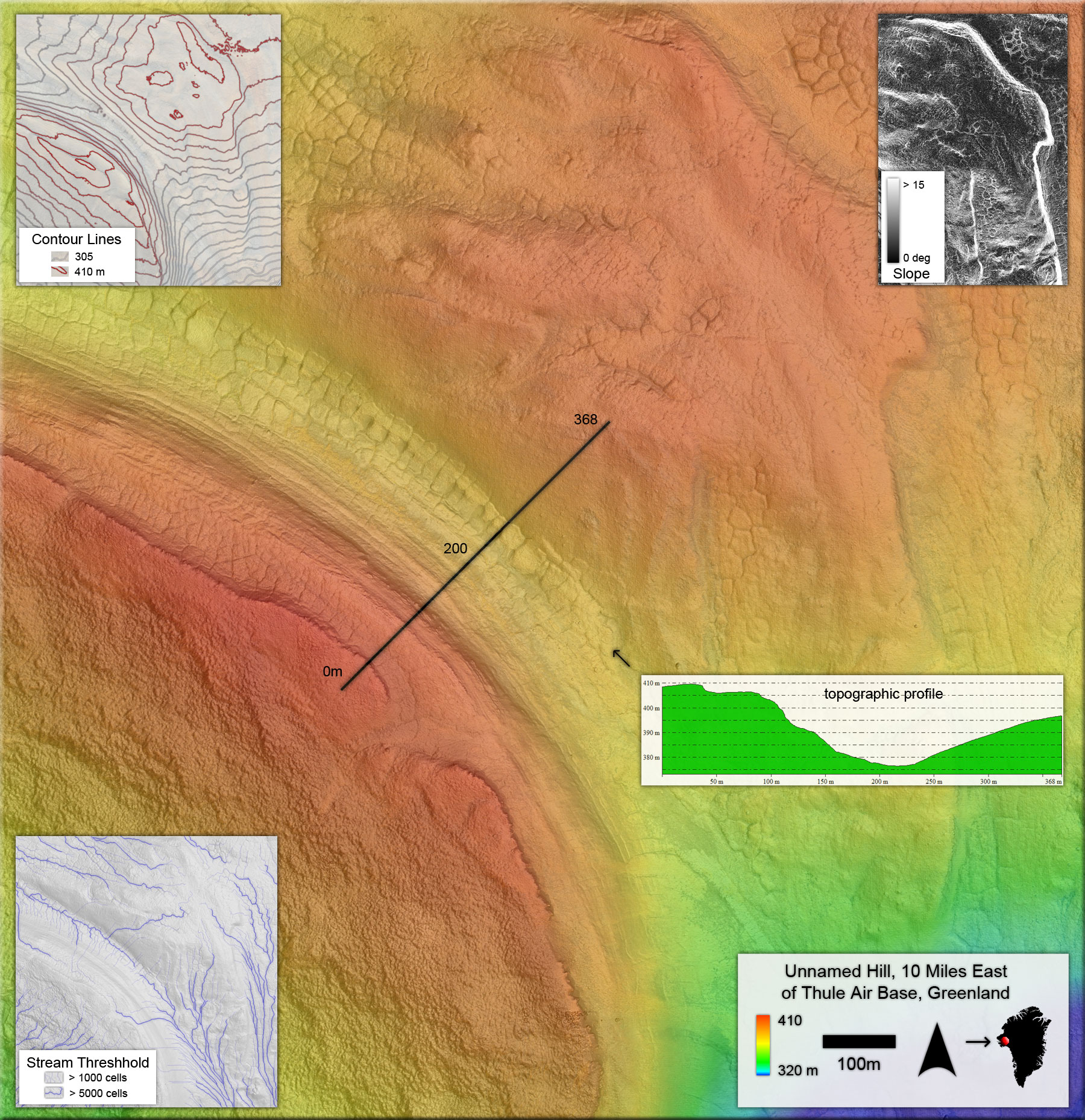 Digital elevation model