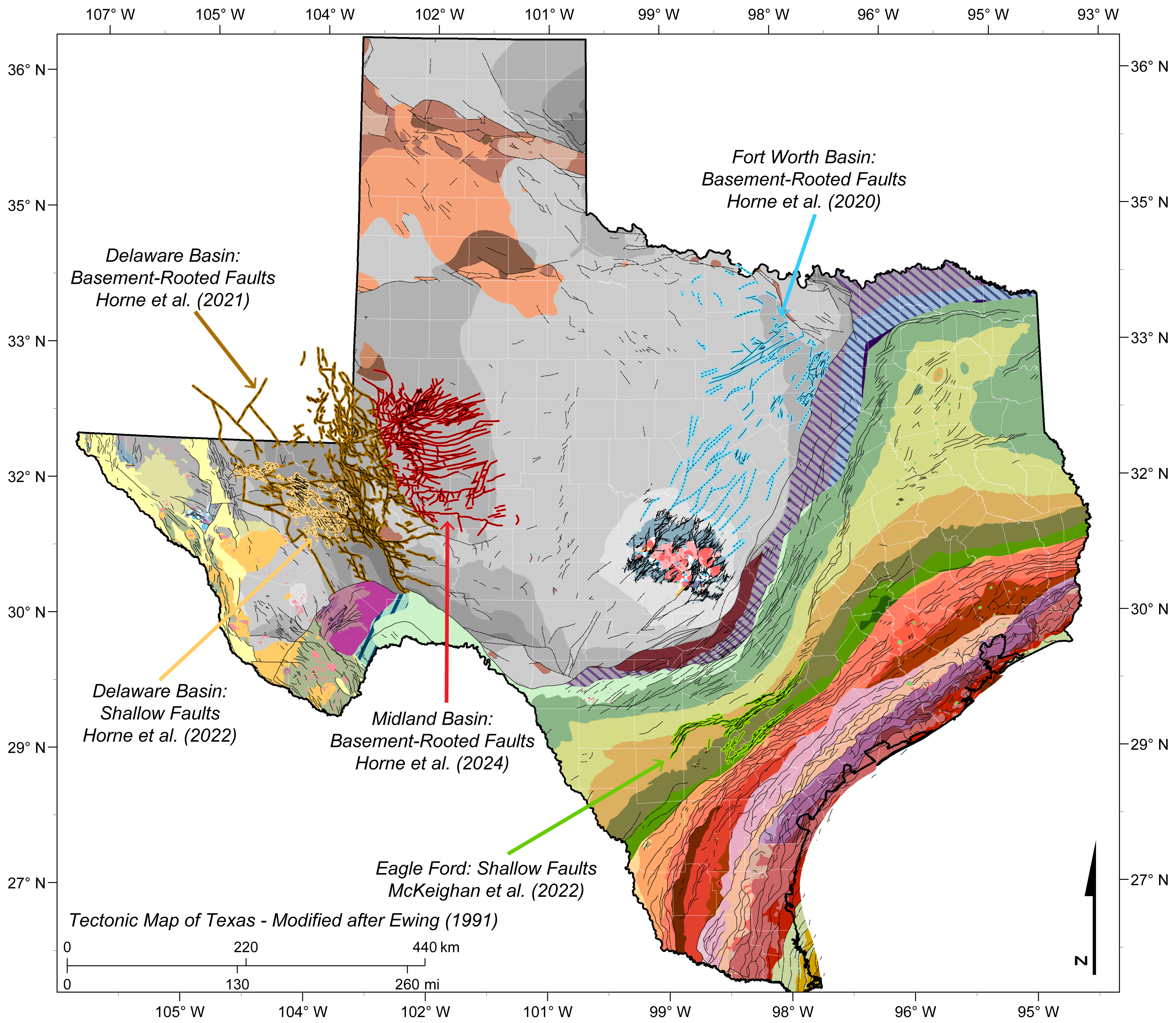Texas Fault Lines Map Tobi Aeriela