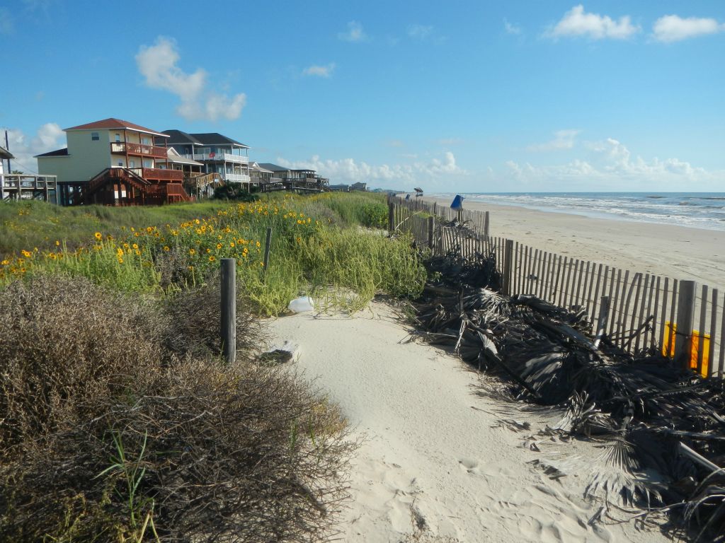 Texas coastline