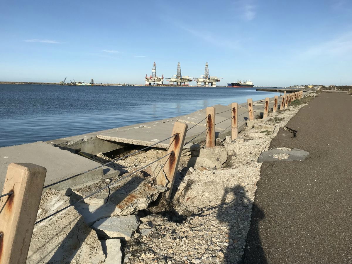 Texas coastline