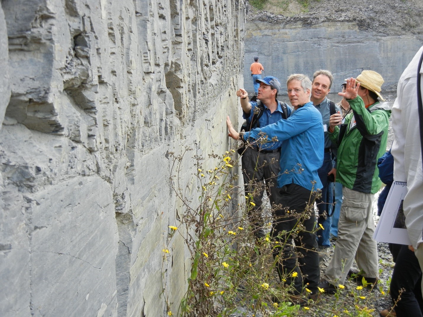 FRAC researchers at the Marcellus Shale in New York