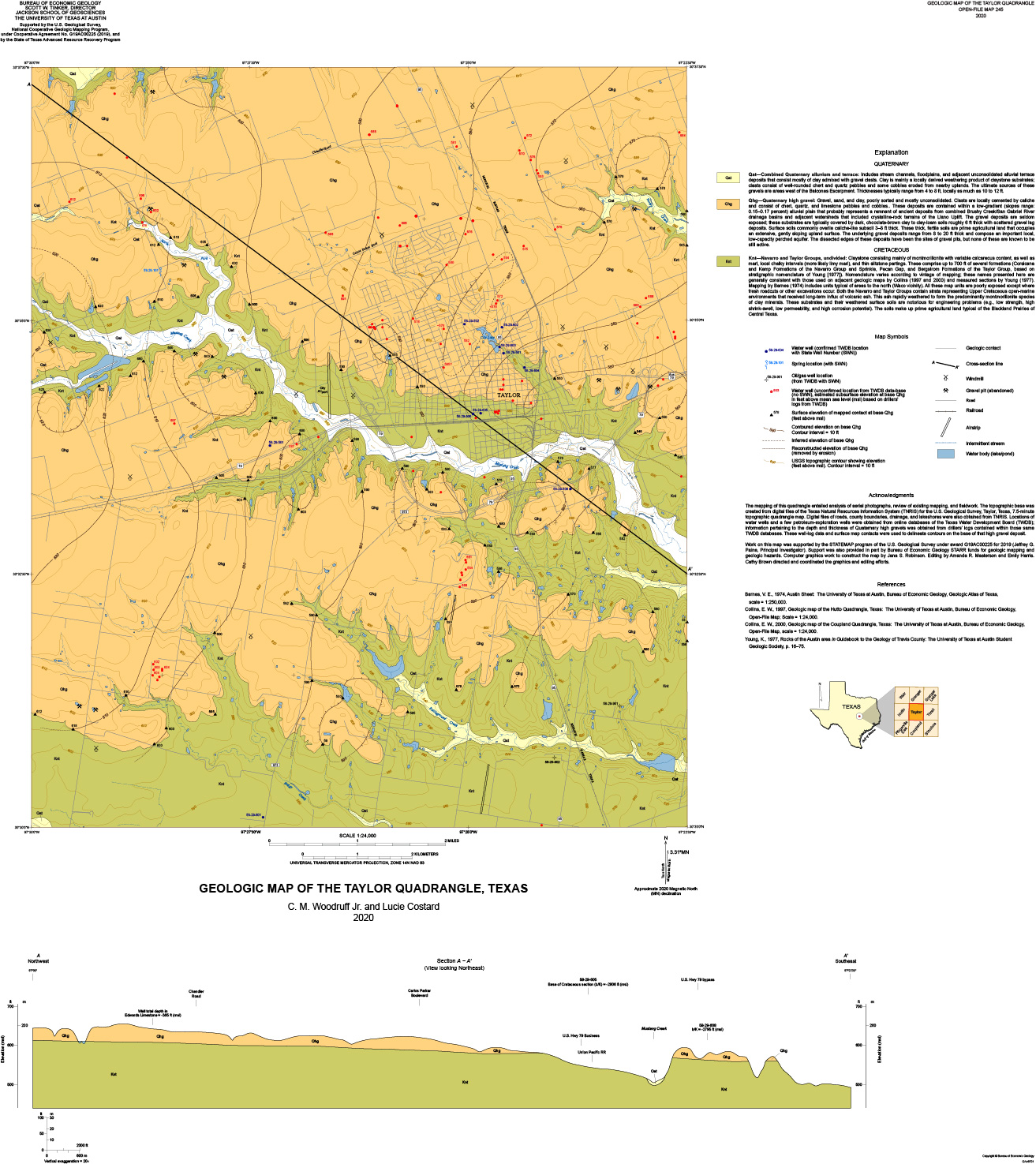 Taylor quadrangle map