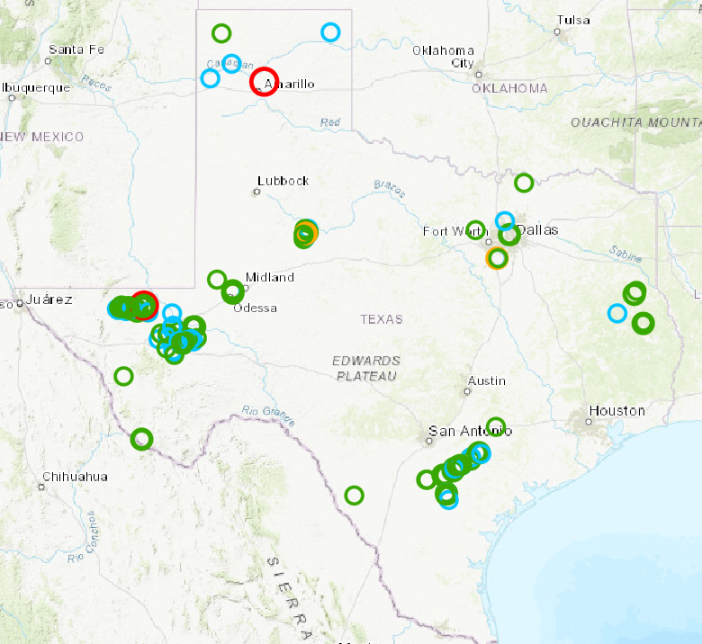 TexNet earthquake catalog