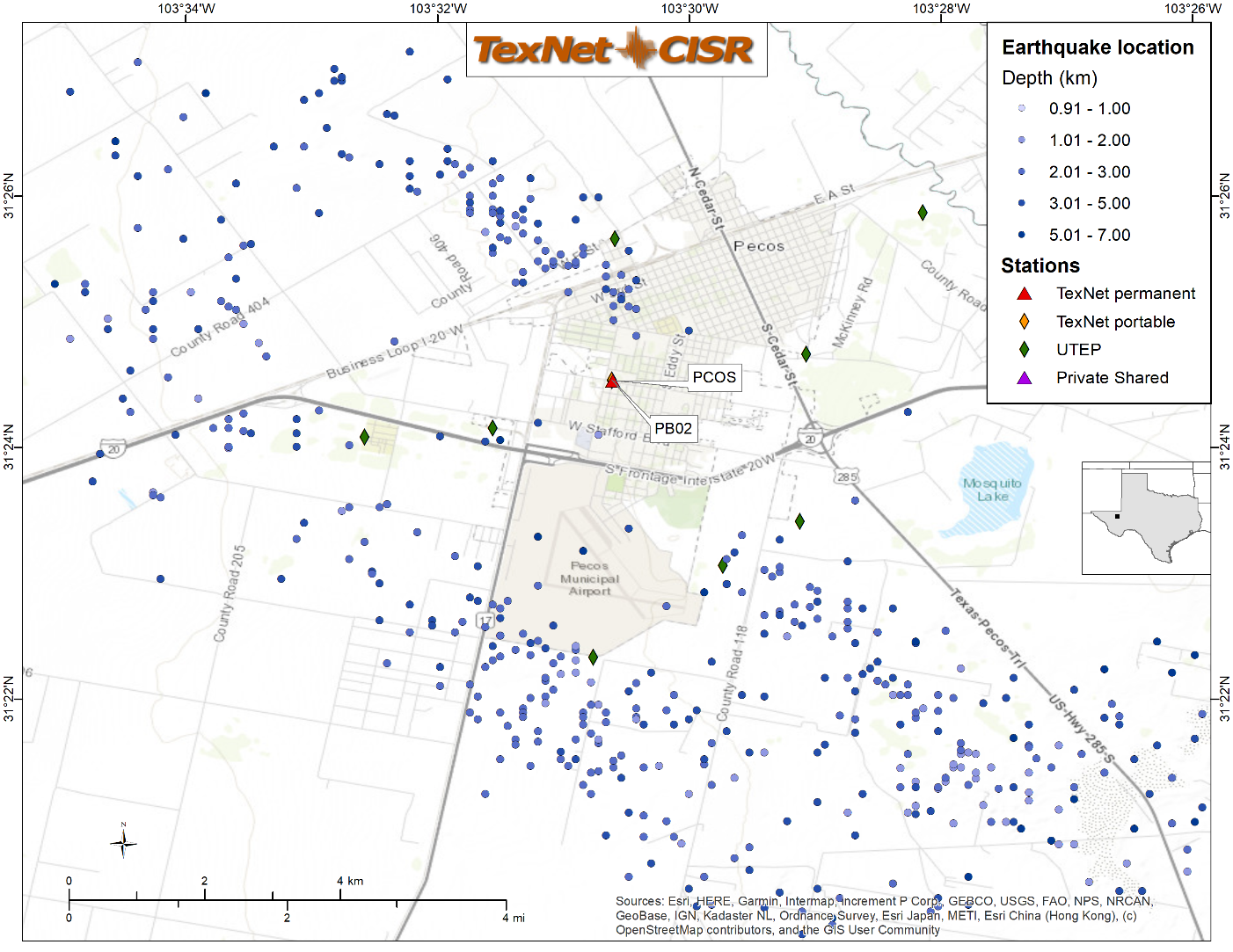 TexNet Pecos activity