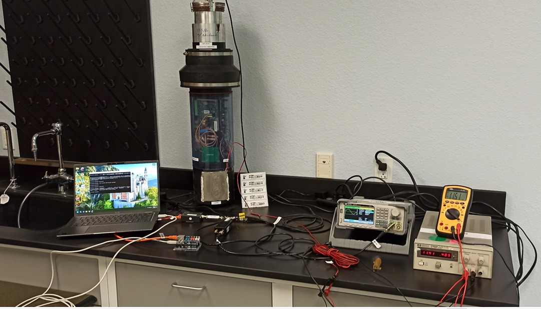 The sensor chips can be wirelessly addressed and inductively powered with smart casing collars containing routers which communicate to the surface.