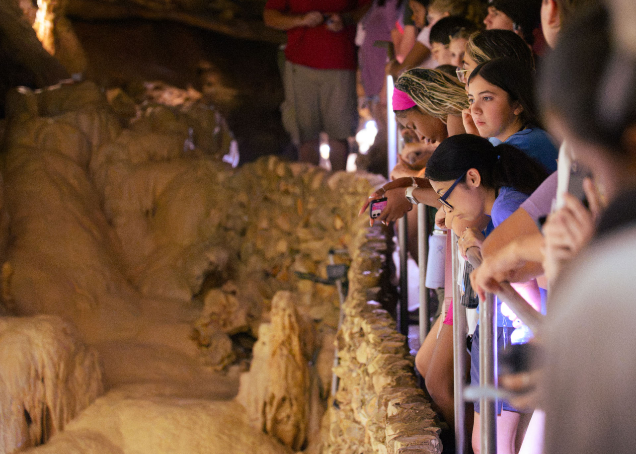 GeoFORCE in a cave