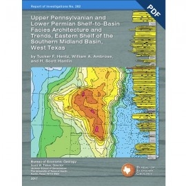 RI0282 Upper Pennsylvanian and Lower Permian shelf-to-basin facies Eastern Shelf of the Southern Midland Basin West Texas