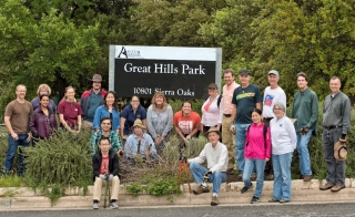 2016 Volunteers at Great Hills Park