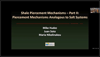 Screenshot of presentation