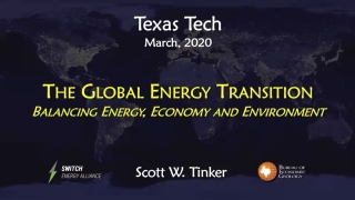 The Global Energy Transition - Balancing Energy, Economy, and Environment
