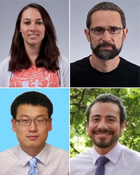 Dr. Inessa Yurchenko, Dr. Zoltan Sylvester, Dr. Bo Ren, and Dr. Victor del  Carpio