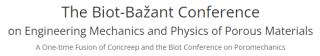 The Biot-Bazant Conference 2021 logo