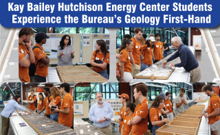 Kay Bailey Hutchison Energy Center Students Experience the Bureau’s Geology First-Hand